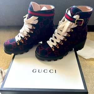 Gucci GG Wool Boots